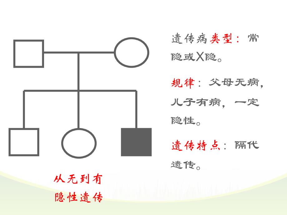 遗传病不同遗传方式的判断依据与方法_第4页