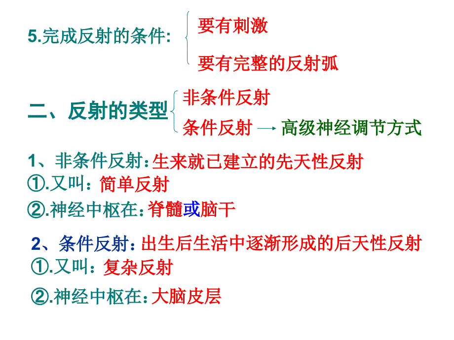 上课用人体生命活动的调节复习课件教程_第4页