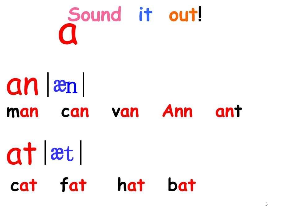 5个元音字母组合的常见发音课堂PPT_第5页