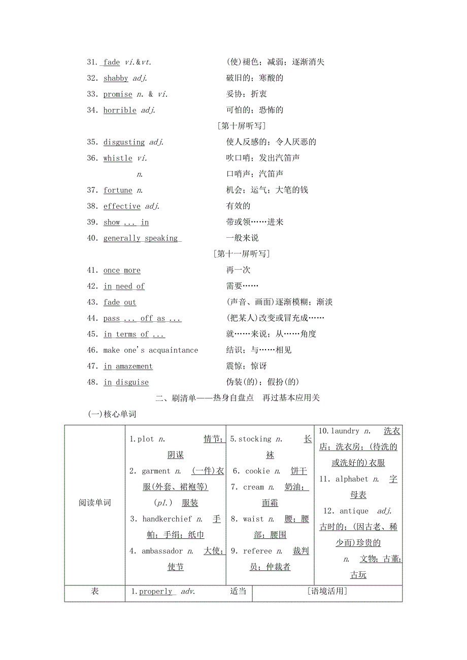 2022高考英语一轮复习Unit4Pygmalion讲义新人教版选修8_第3页