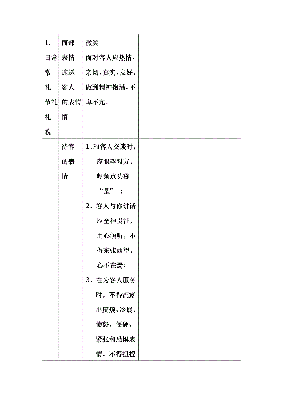 酒店粤菜厅服务员日常工作流程（12P）_第4页