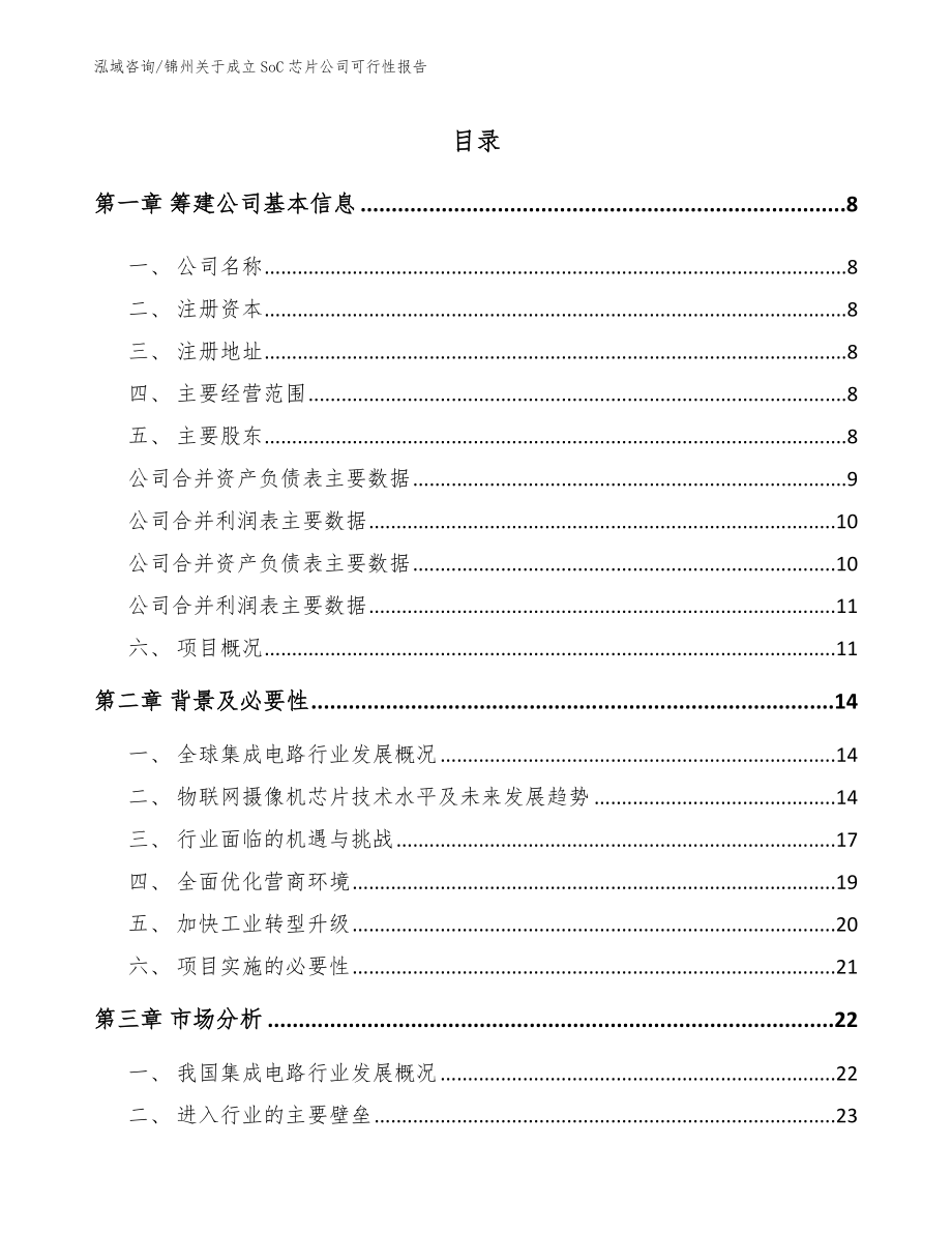 锦州关于成立SoC芯片公司可行性报告_第2页