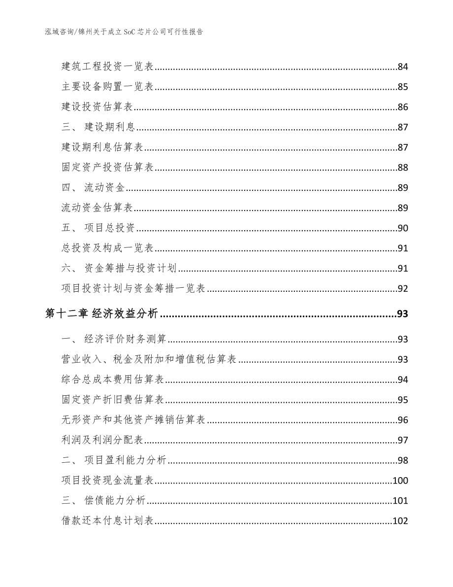 锦州关于成立SoC芯片公司可行性报告_第5页