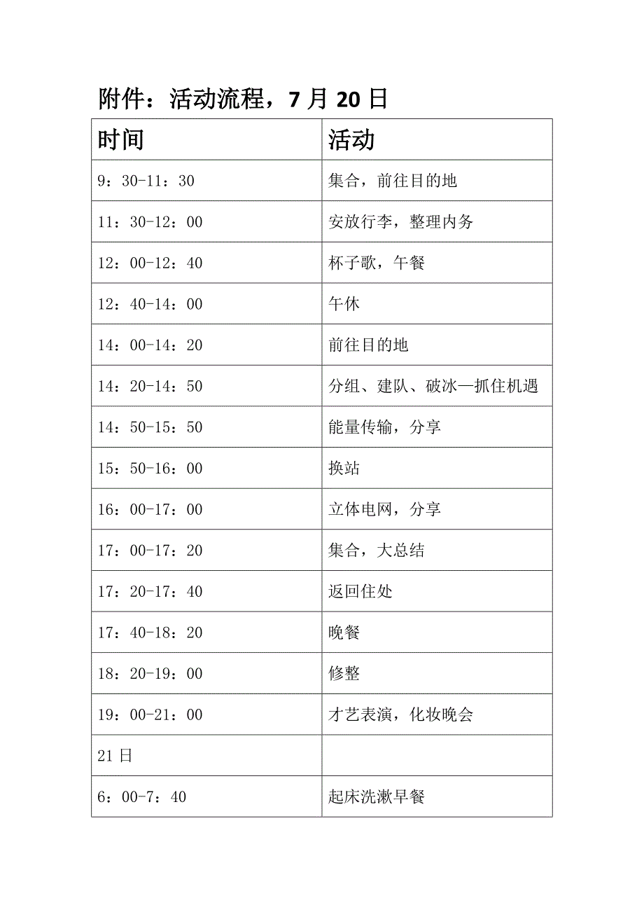 暑期夏令营亲子活动方案.doc_第3页