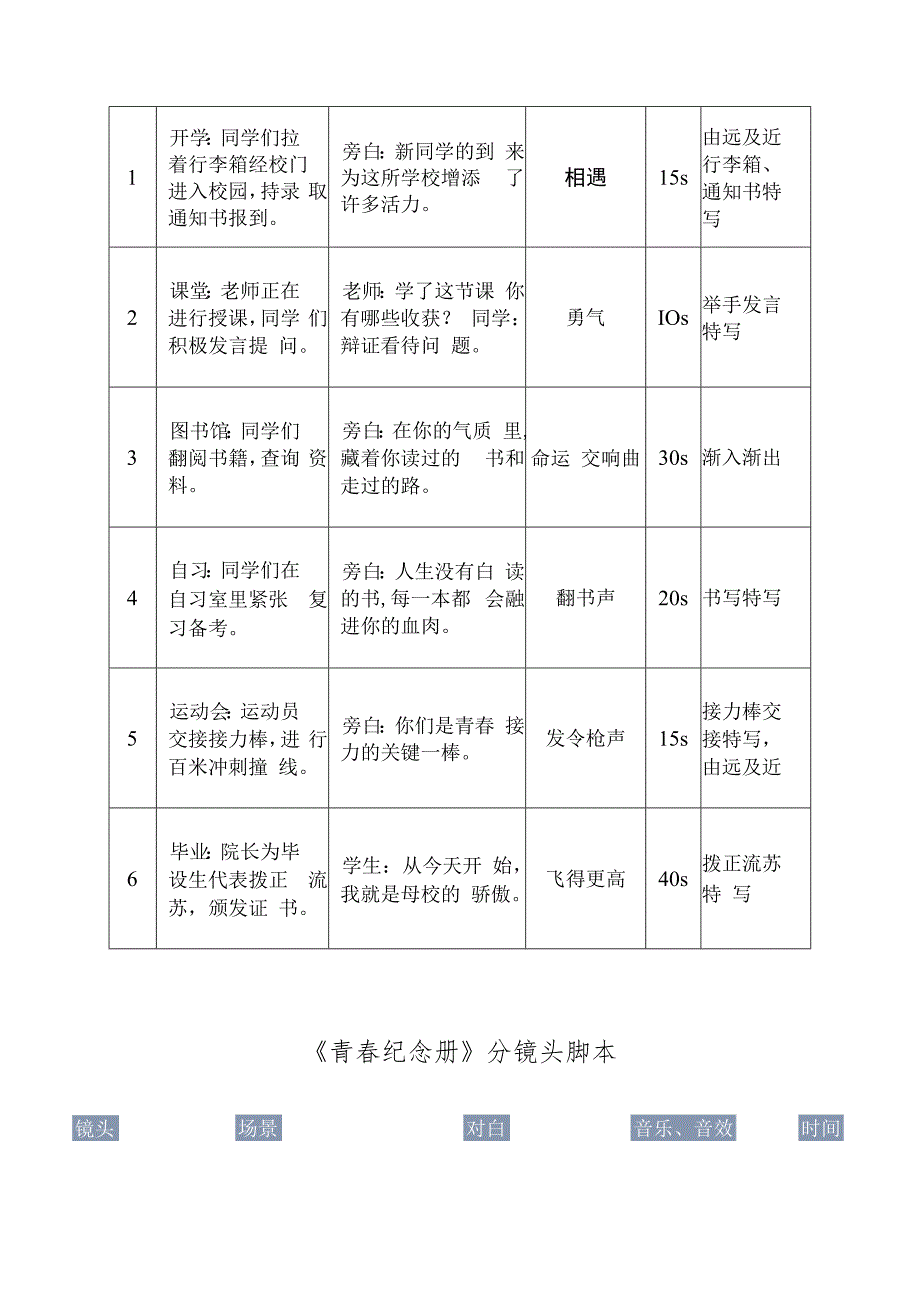 视频拍摄分镜头脚本（5篇）_第4页