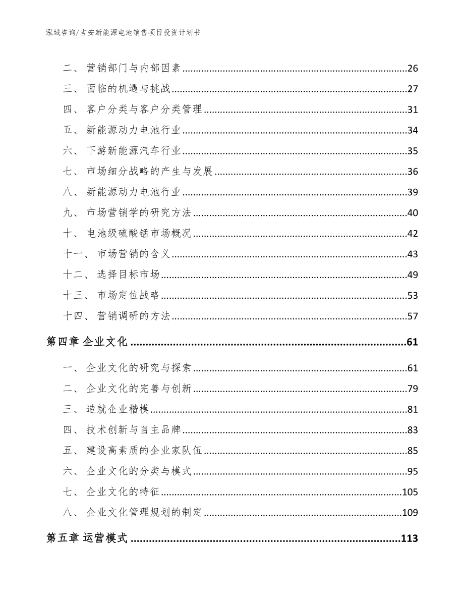 吉安新能源电池销售项目投资计划书范文模板_第3页