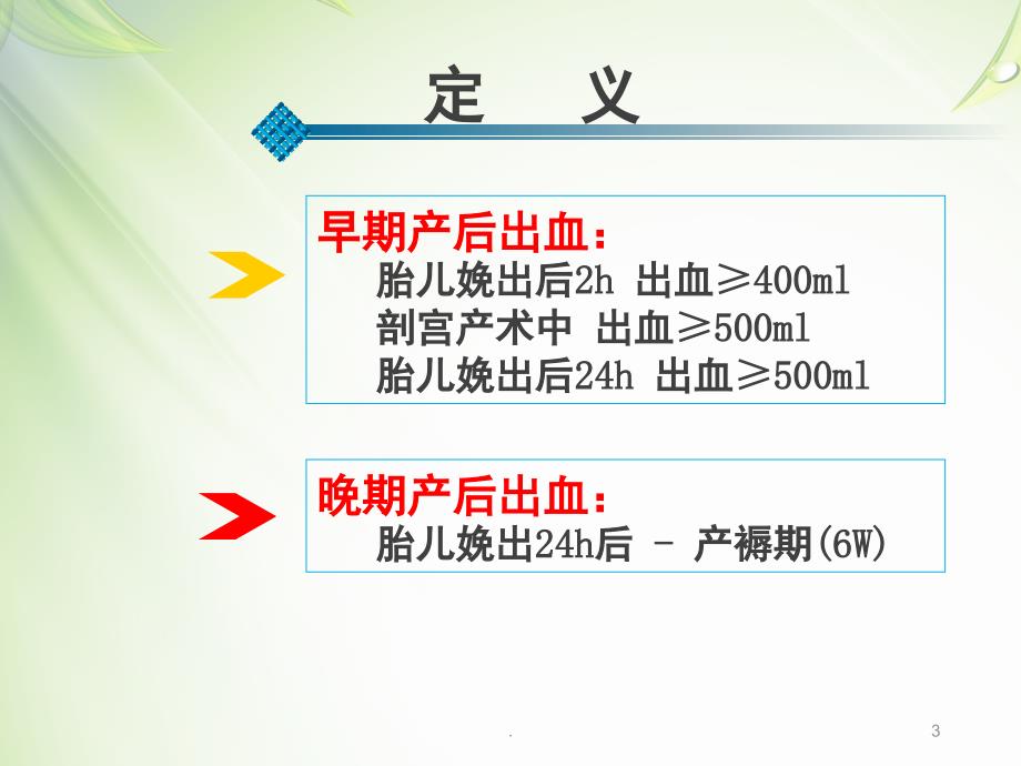 产后出血预防与处理指南模版课堂PPT_第3页