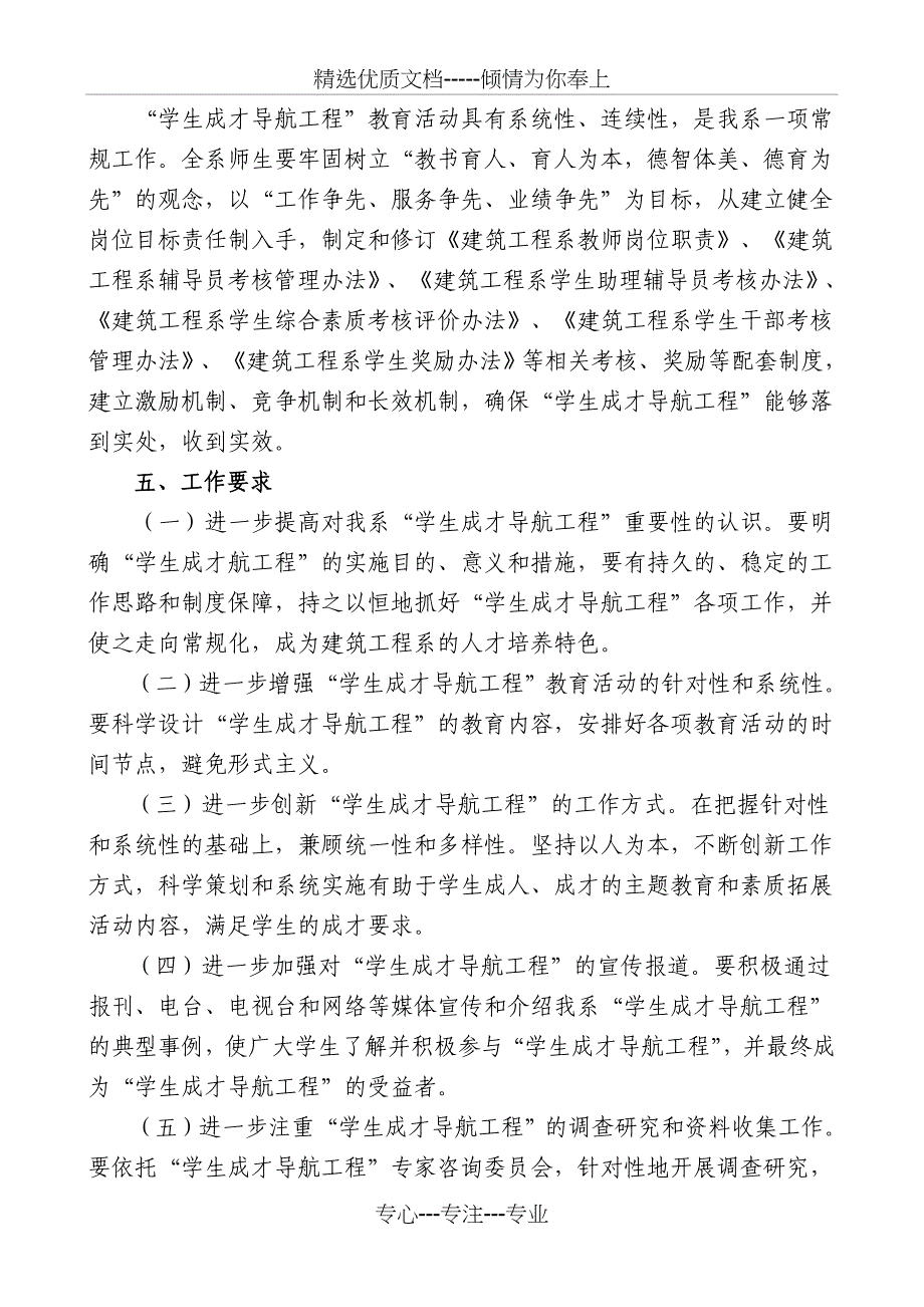 建筑工程系学长指导手册16开200本_第5页