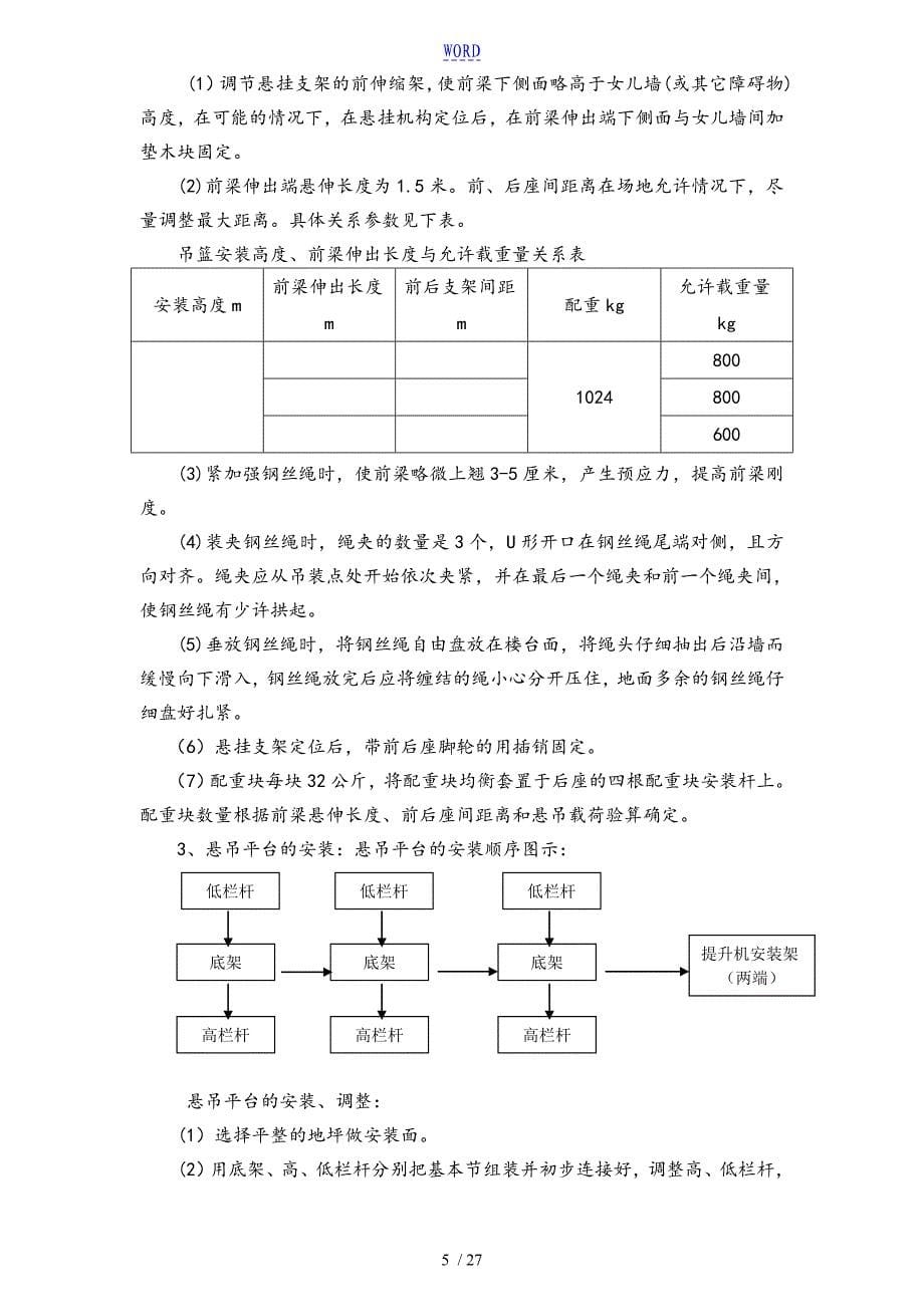 外墙吊篮施工方案设计53781_第5页