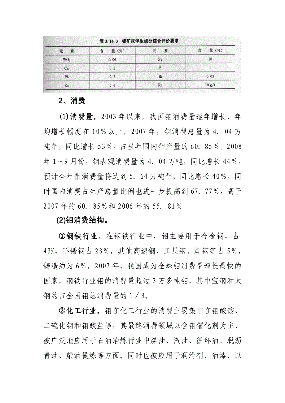 我国钼发展现状及伊钼矿资源开发利用保护对策建议_第4页