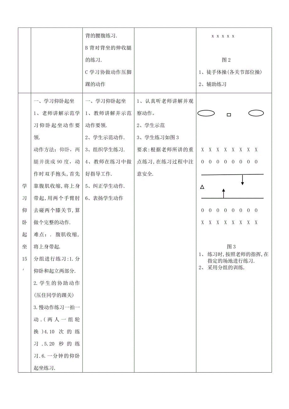 （水平二）小学三年级体育《仰卧起坐》第一课时教案.doc_第2页