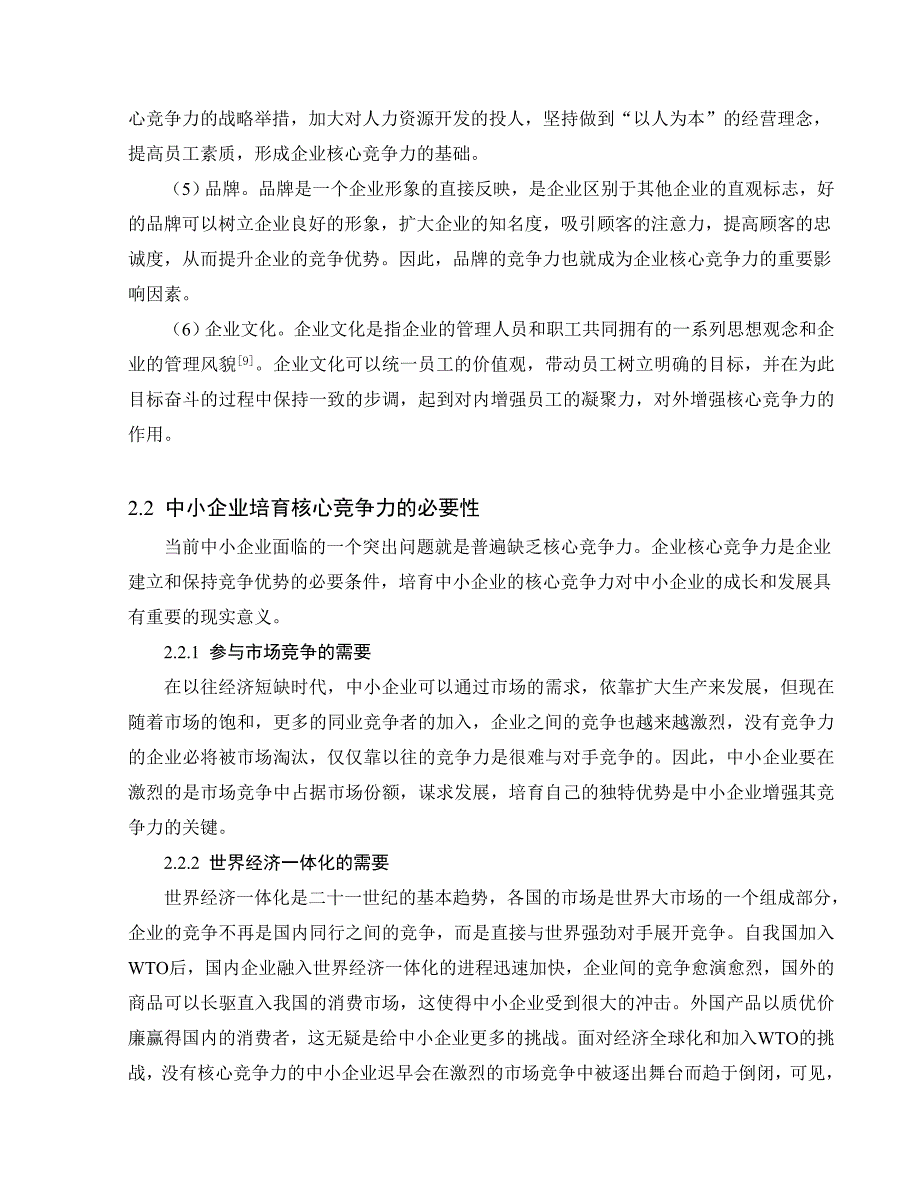 论中小企业核心竞争力的培养_第5页