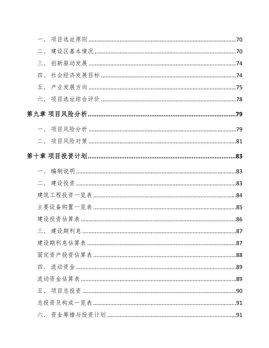 成都关于成立汽车制动器总成公司可行性研究报告(DOC 82页)_第5页