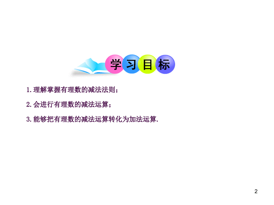 1.3.2有理数的减法32张ppt课件_第2页