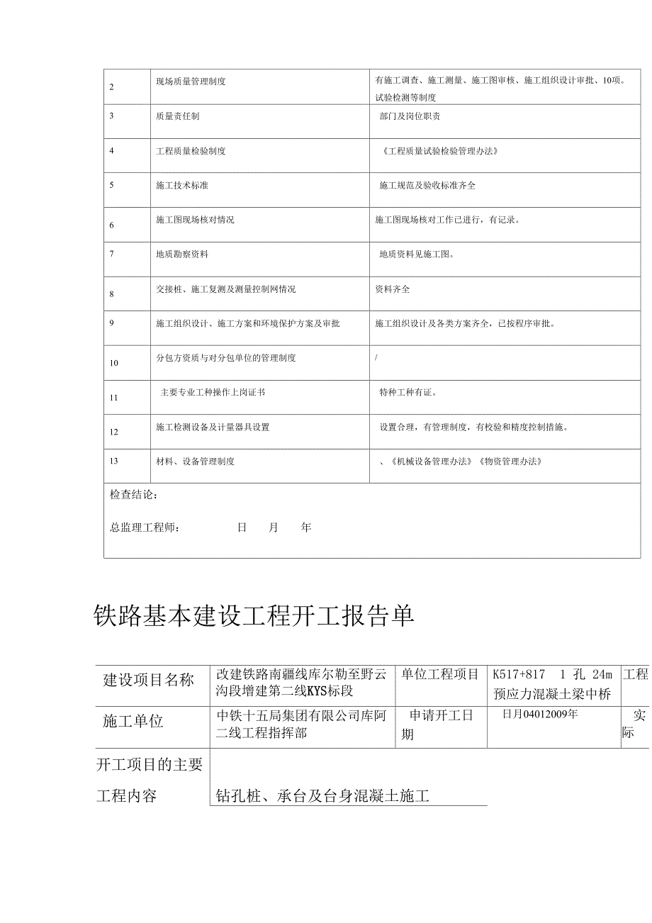 铁路工程开工报告_第4页