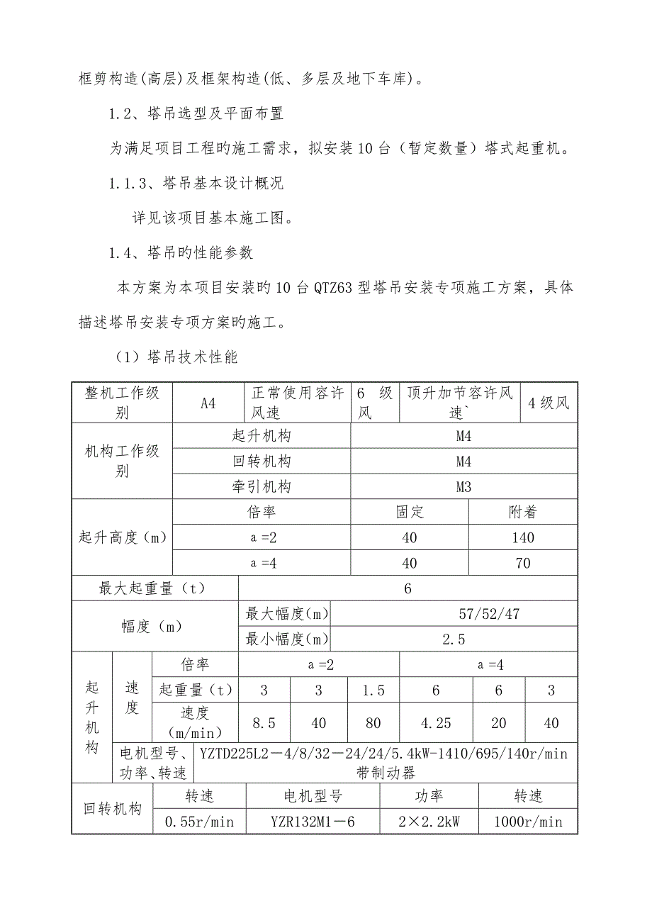 塔吊安拆综合施工专项专题方案培训资料_第3页