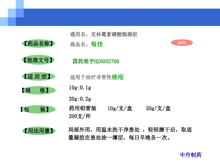 克林霉素磷酸酯凝胶讲解学习_第4页