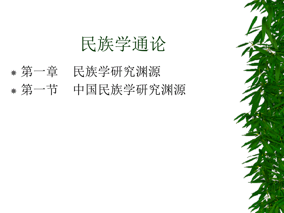 民族学理论与方法课件_第1页