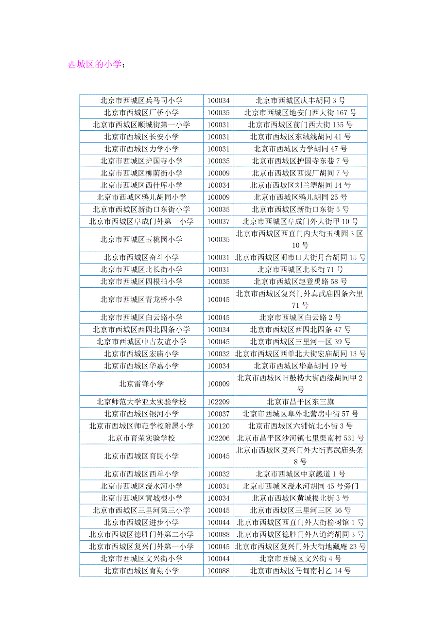 2023年西城小升初_第1页