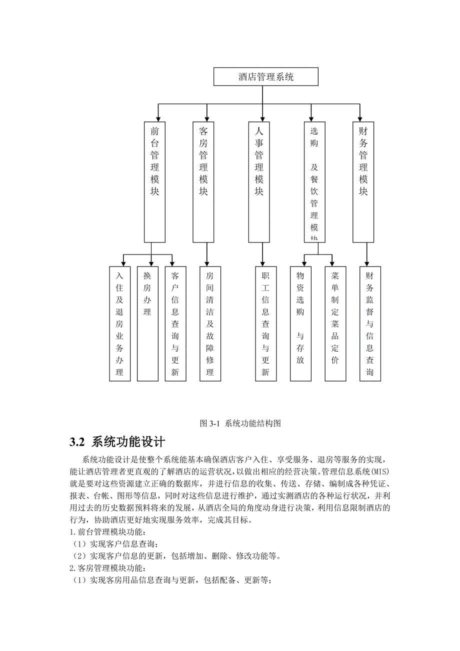 管理信息系统设计报告 MIS_第5页