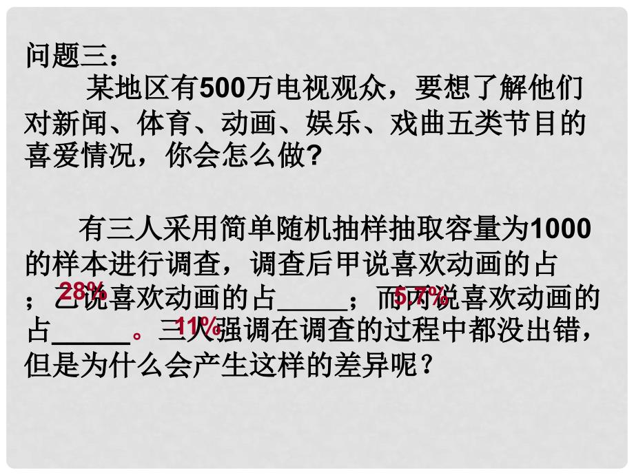 河南省濮阳市南乐县城关镇初级中学七年级数学下册《10.1 统计调查》课件 （新版）新人教版_第3页