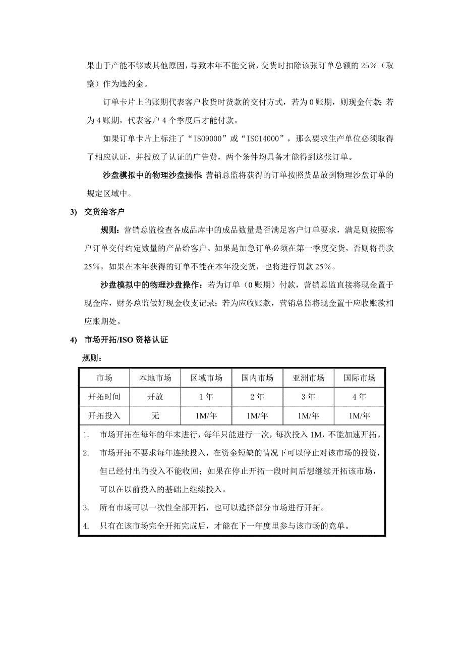 ERP沙盘模拟攻略_第5页