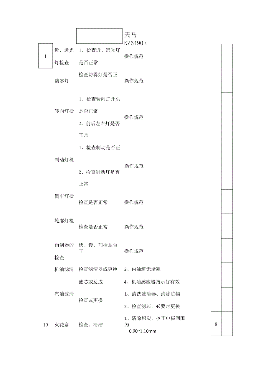 汽车运用与维修专业学生技能竞赛实施方案_第5页