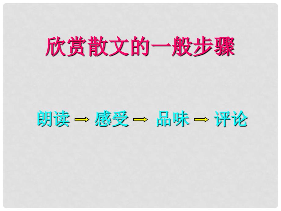 湖南省桃源县第三中学高中语文 荷塘月色课件 新人教版必修2_第4页