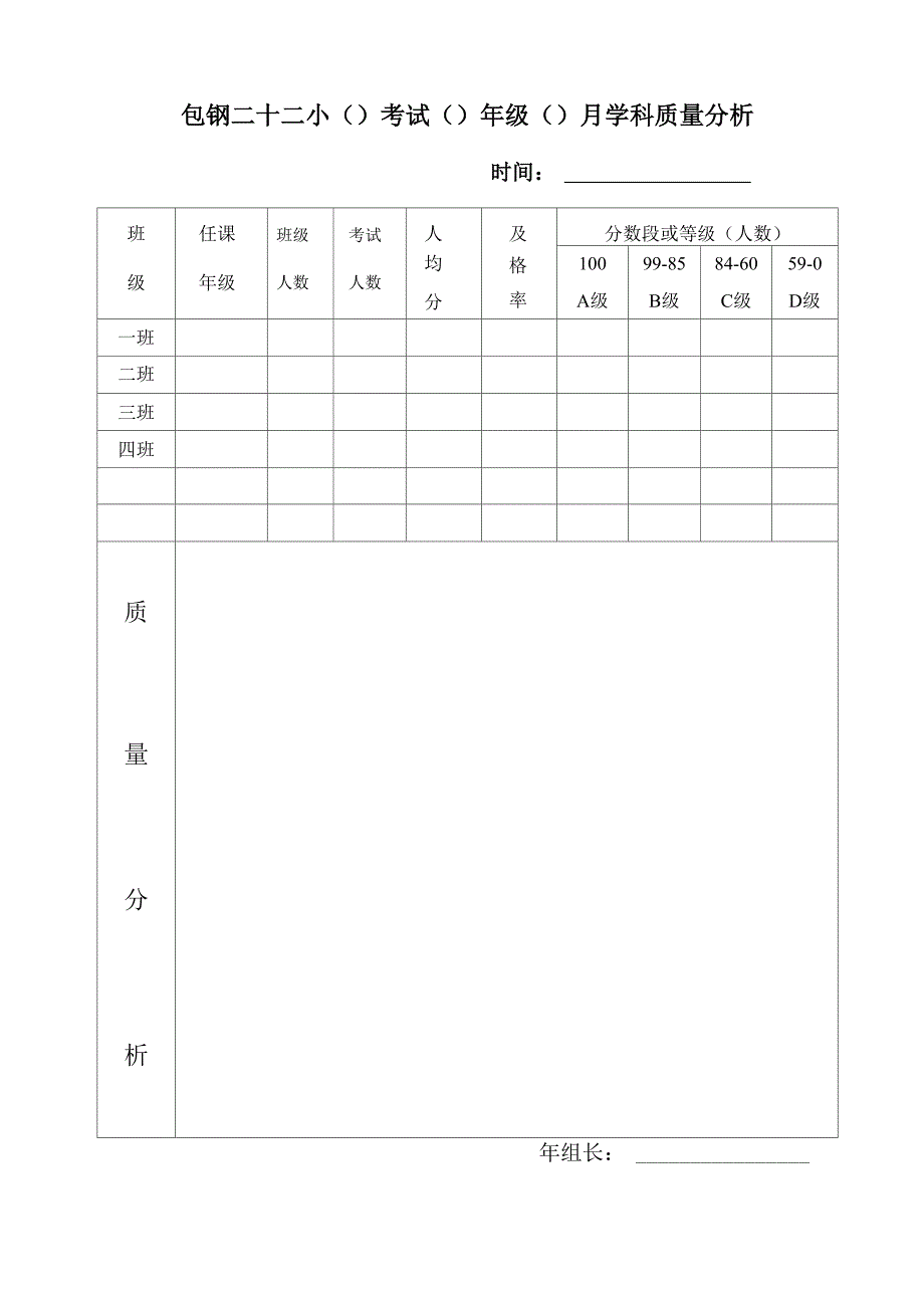 年组质量分析_第1页