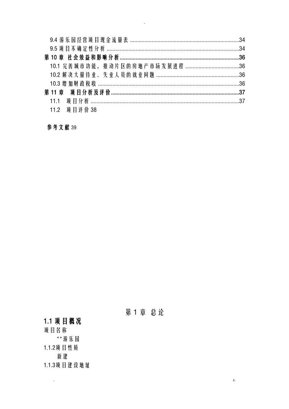 室外游乐园项目投资策划可行性分析报告实施报告实施报告实施报告_第5页