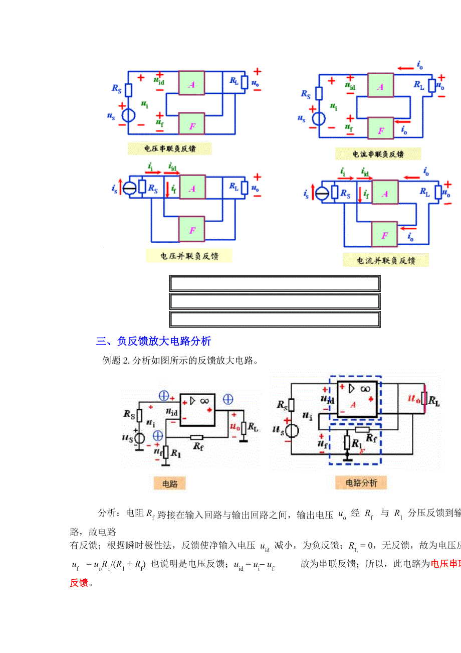 第4章负反馈放大电路与基本运算电路_第4页