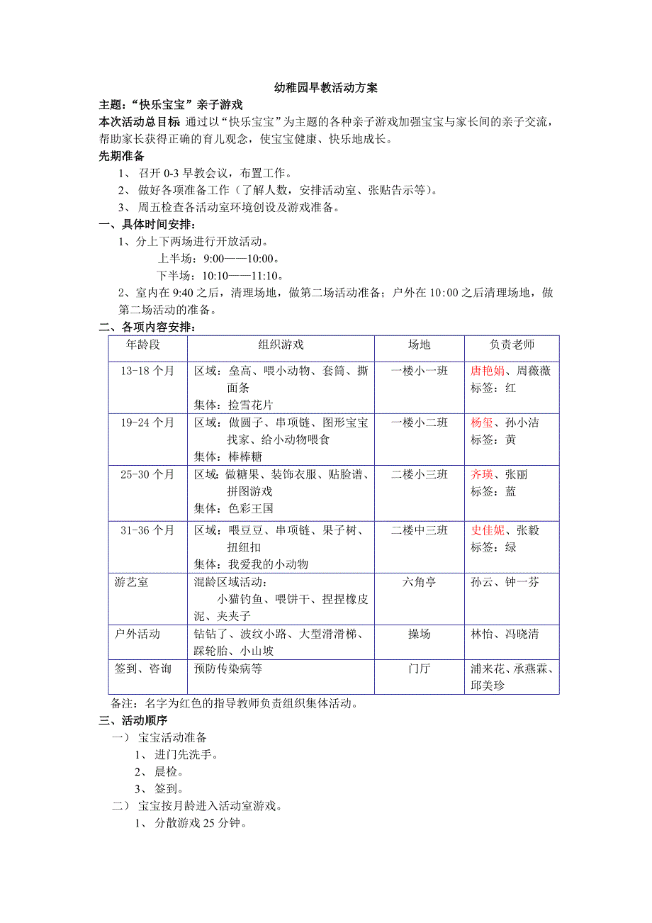 早教活动完整方案_第1页