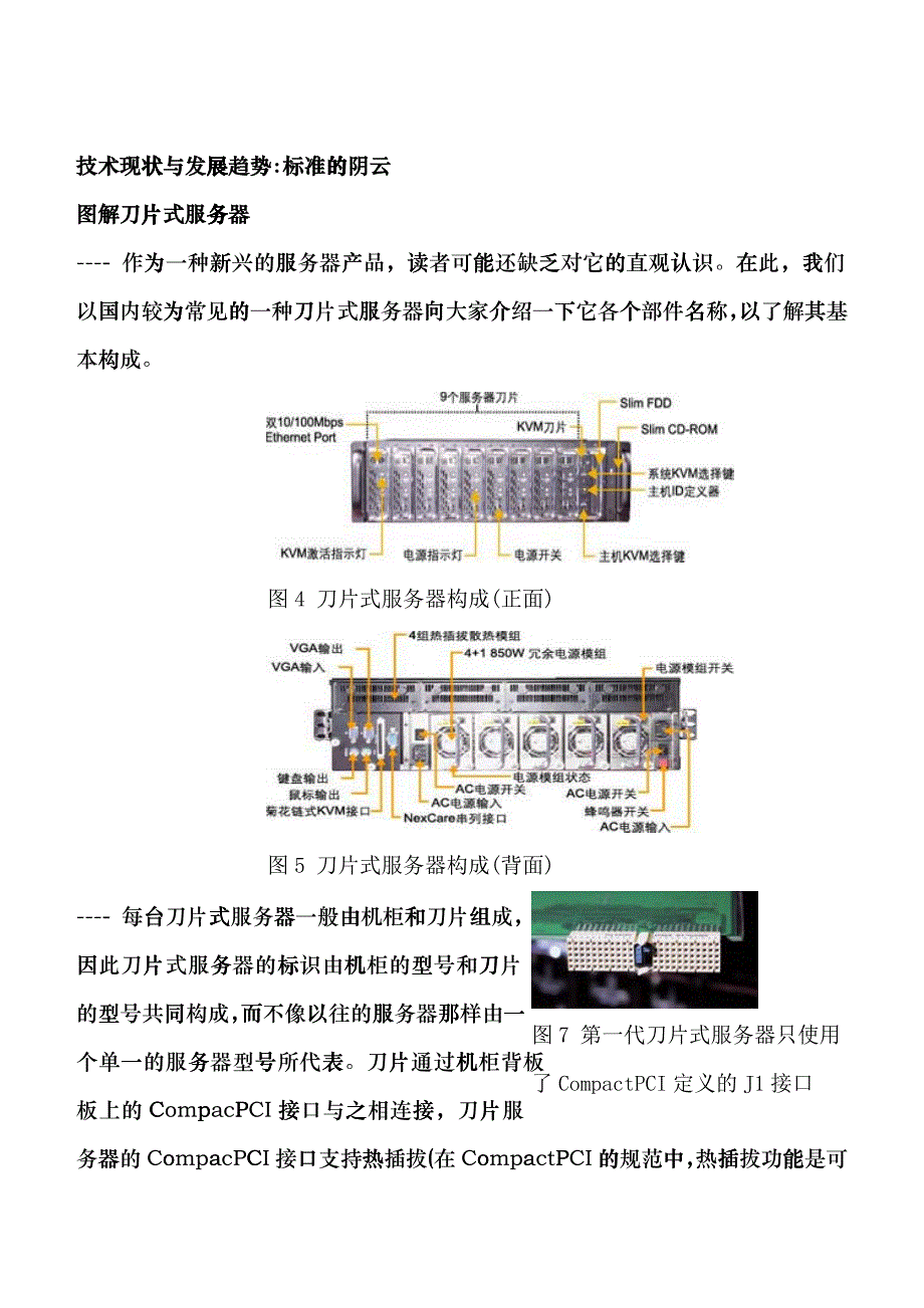 刀片服务器的基础知识_第1页