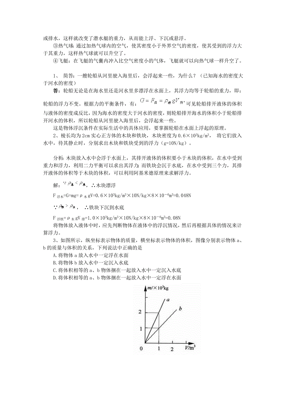 浮沉条件的应用_第2页