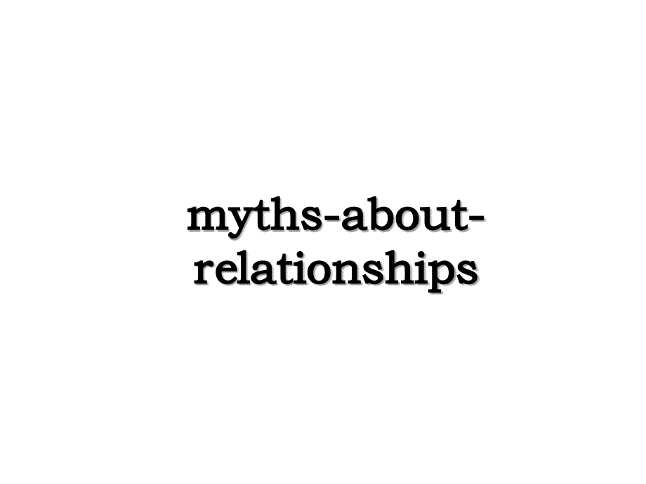 mythsaboutrelationships_第1页