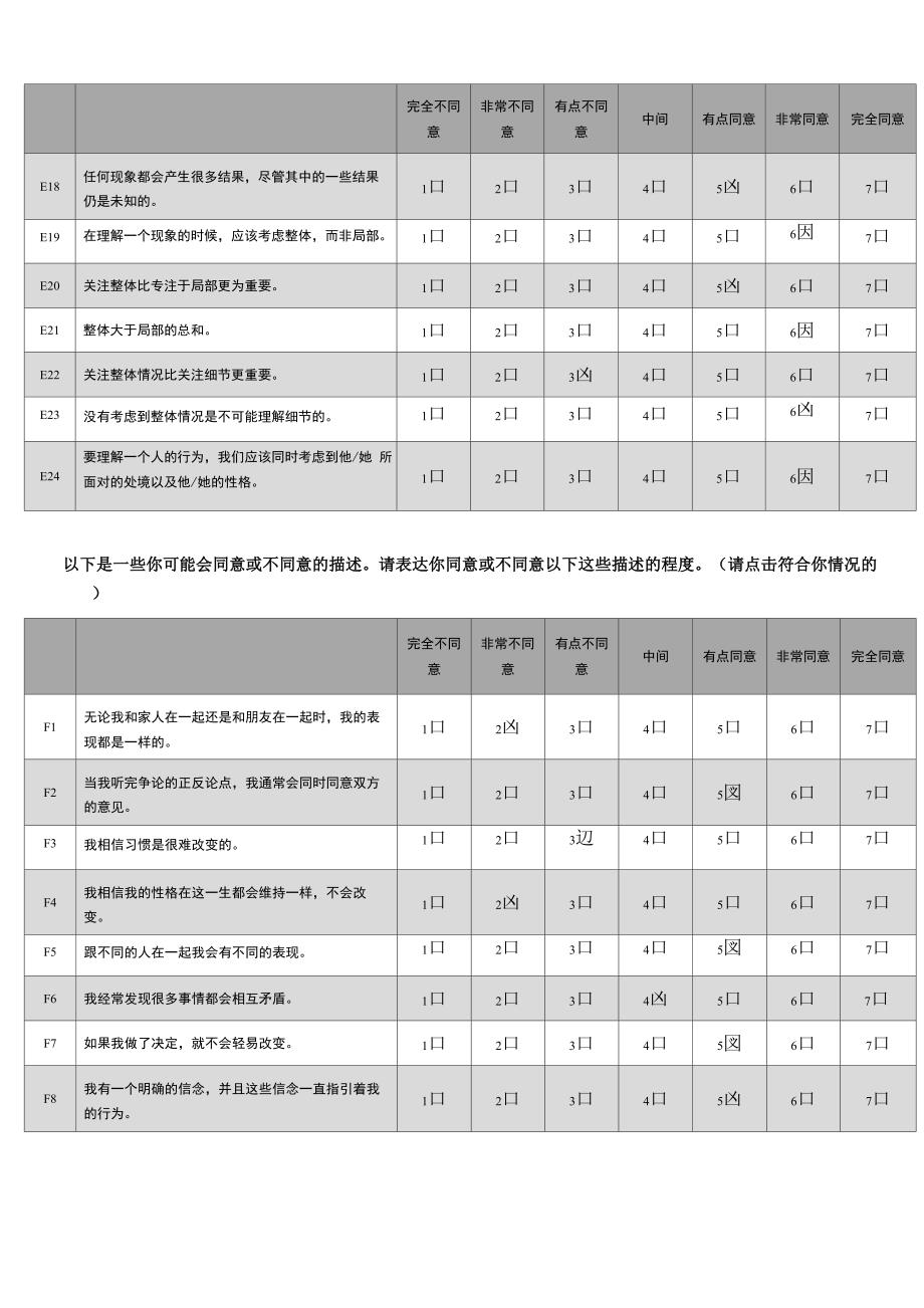 个人恋爱关系调查问卷8电子版_第4页