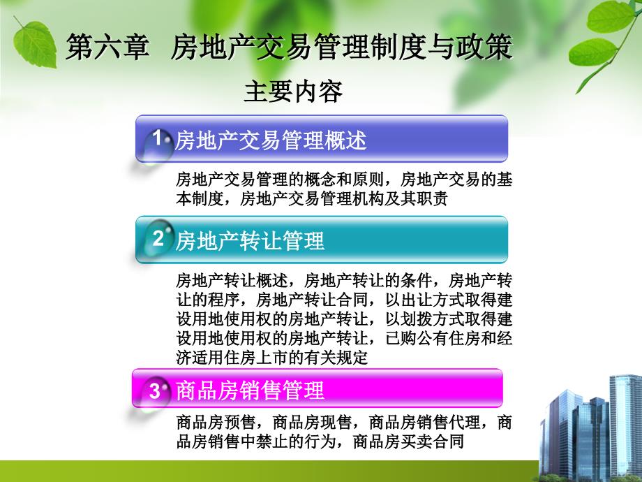 第六章房地产交易管理制度与政策_第2页