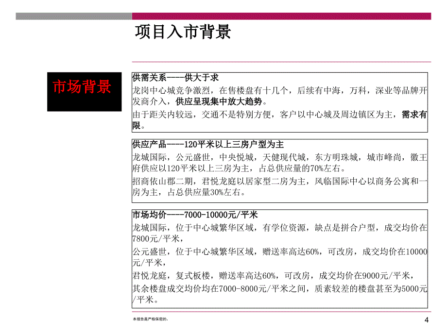 淡市营销成功案例深圳公园大地天珑郡_第4页