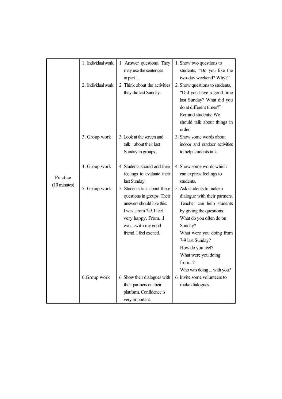 仁爱版八年级英语上册：Unit 3 Our Hobbies Topic 3 Section D 教案【精校版】_第5页