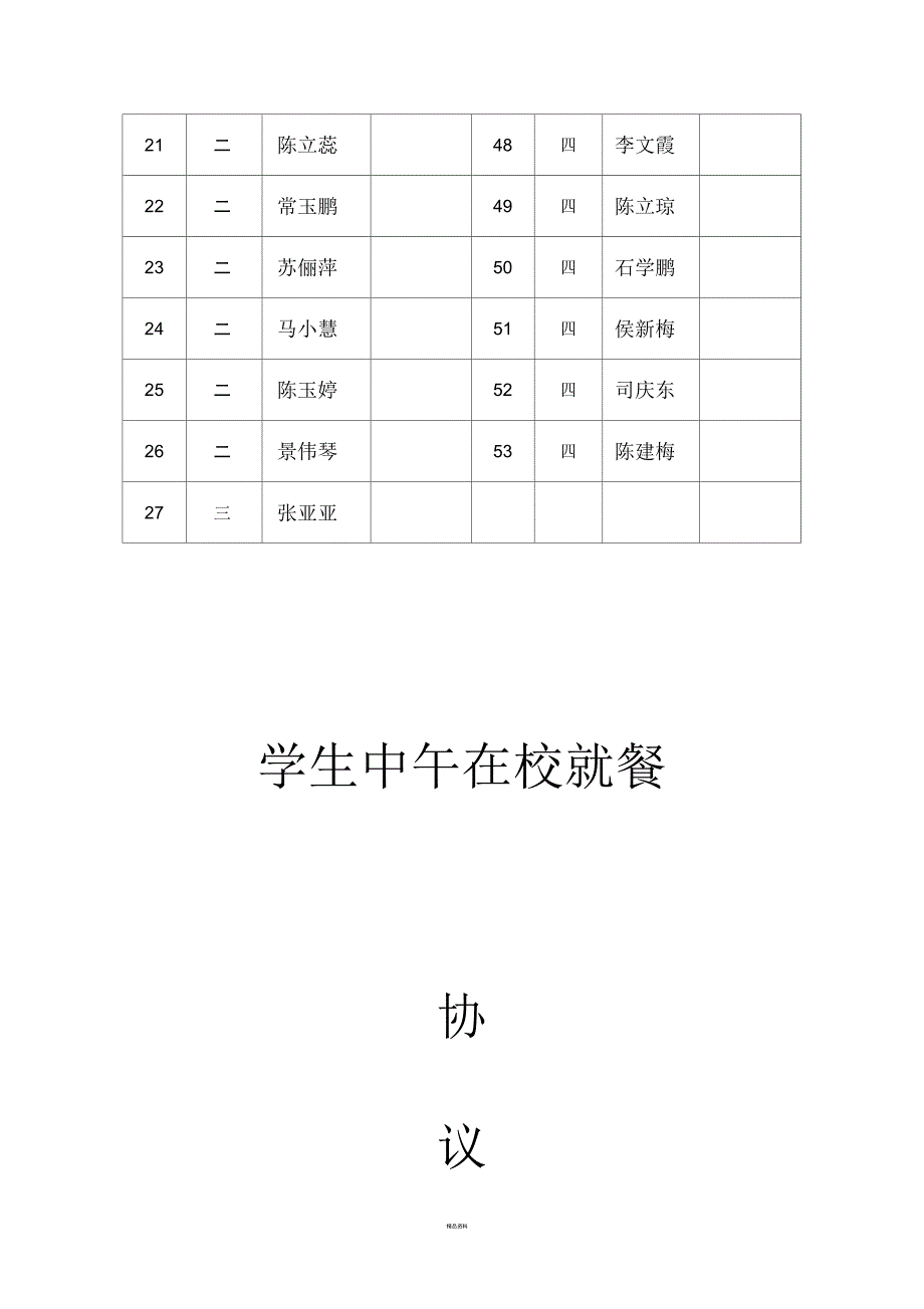 学生在校就餐协议书_第4页