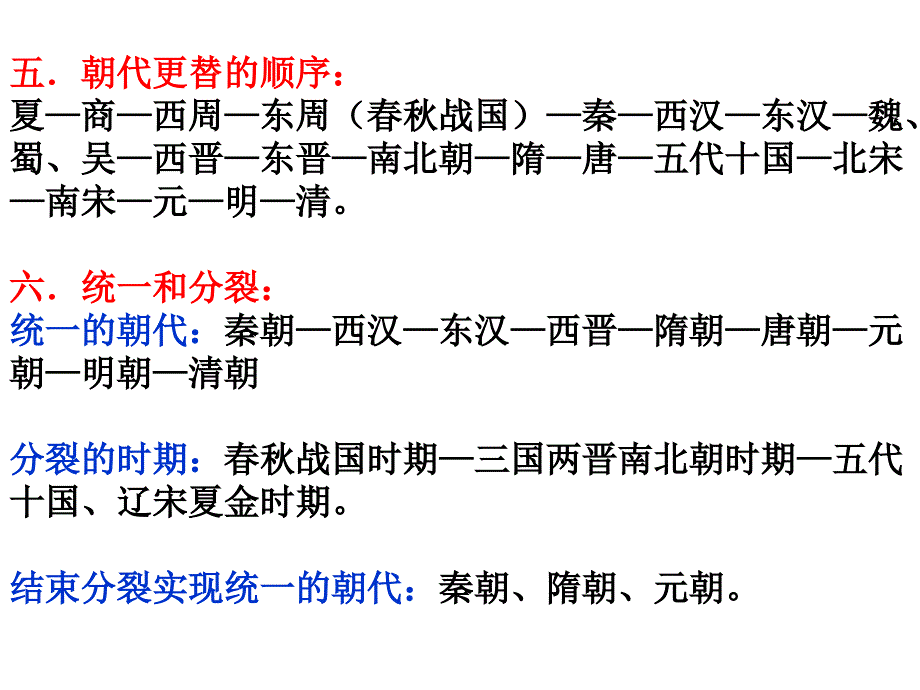 中国古代朝代更替概述课件_第4页