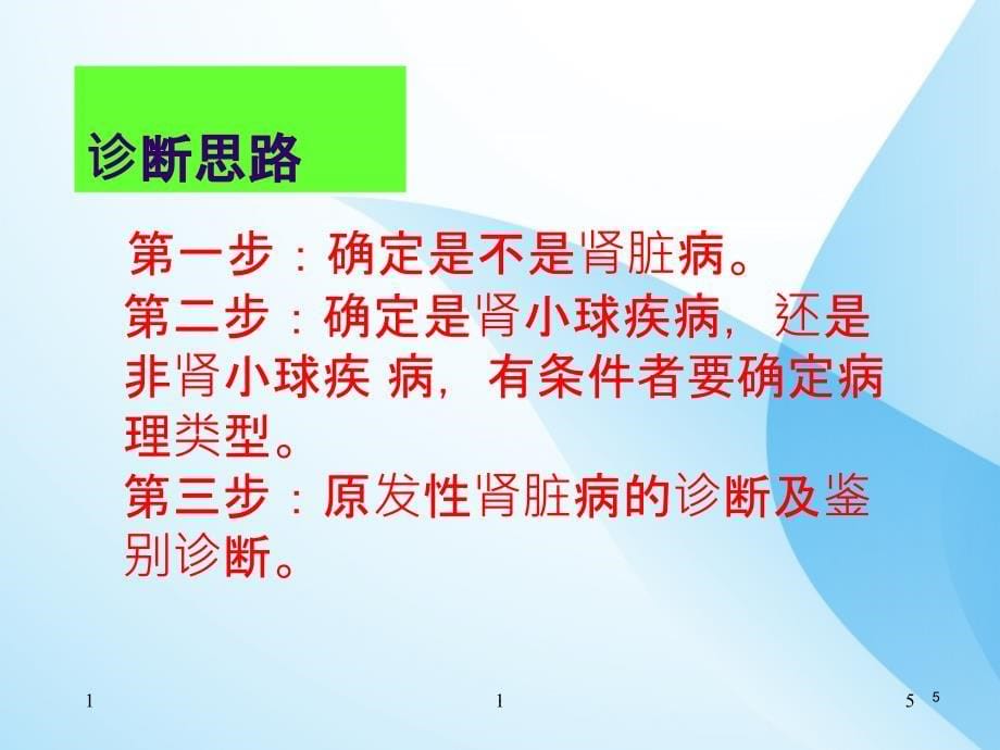 肾脏病临床诊断思路与技巧ppt课件_第5页