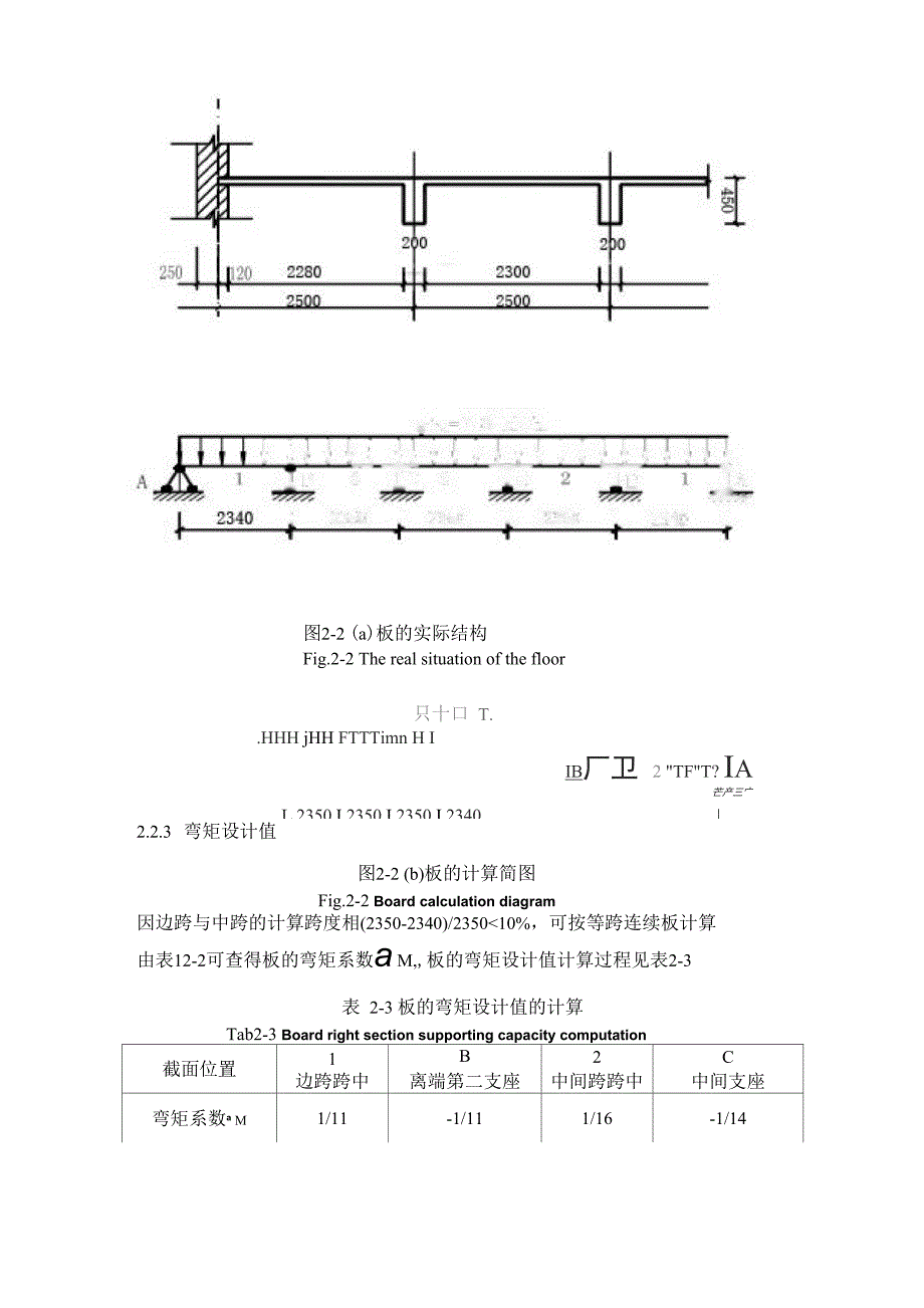 [学士]单向板肋形楼盖课程设计_第4页