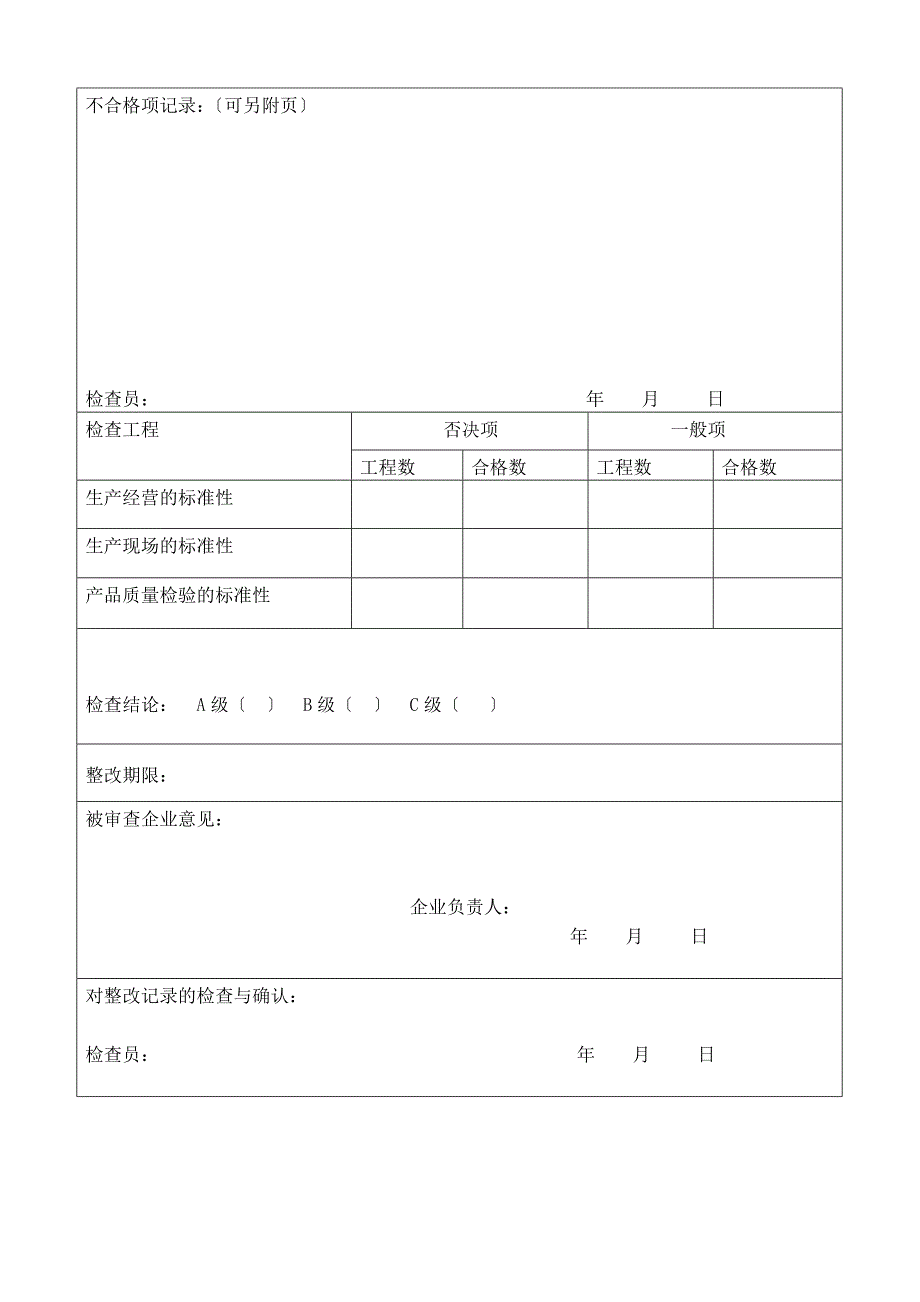 市南区医疗器械生产经营使用单位自查表_第3页