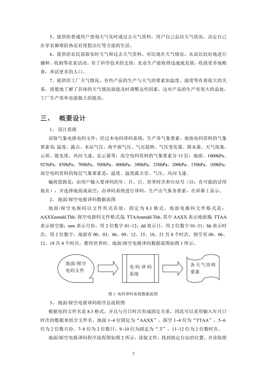 气象信息与网络技术课程设计-地面探空电码译码系统.doc_第4页