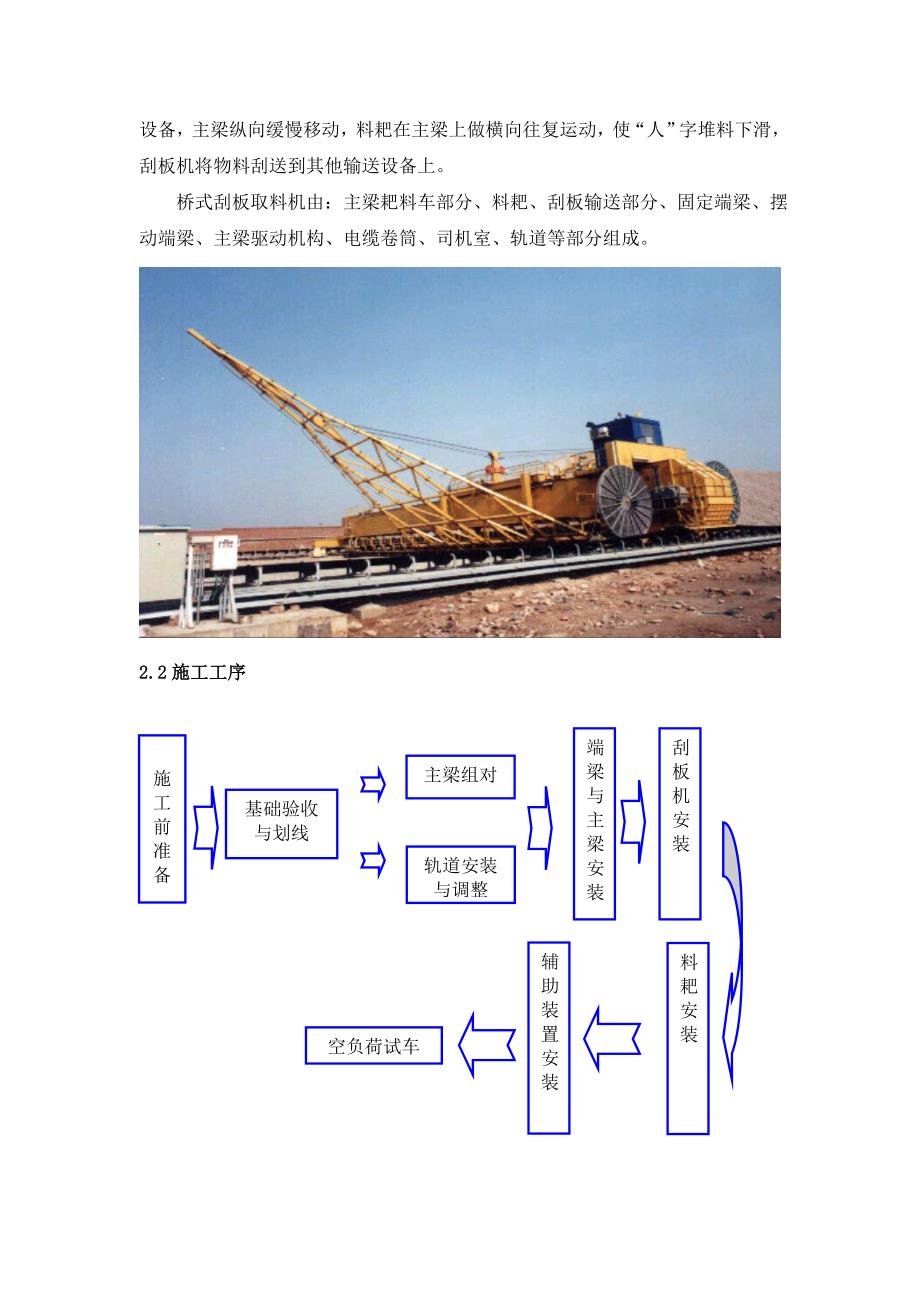 桥式刮板取料机施工技术方案.doc_第2页