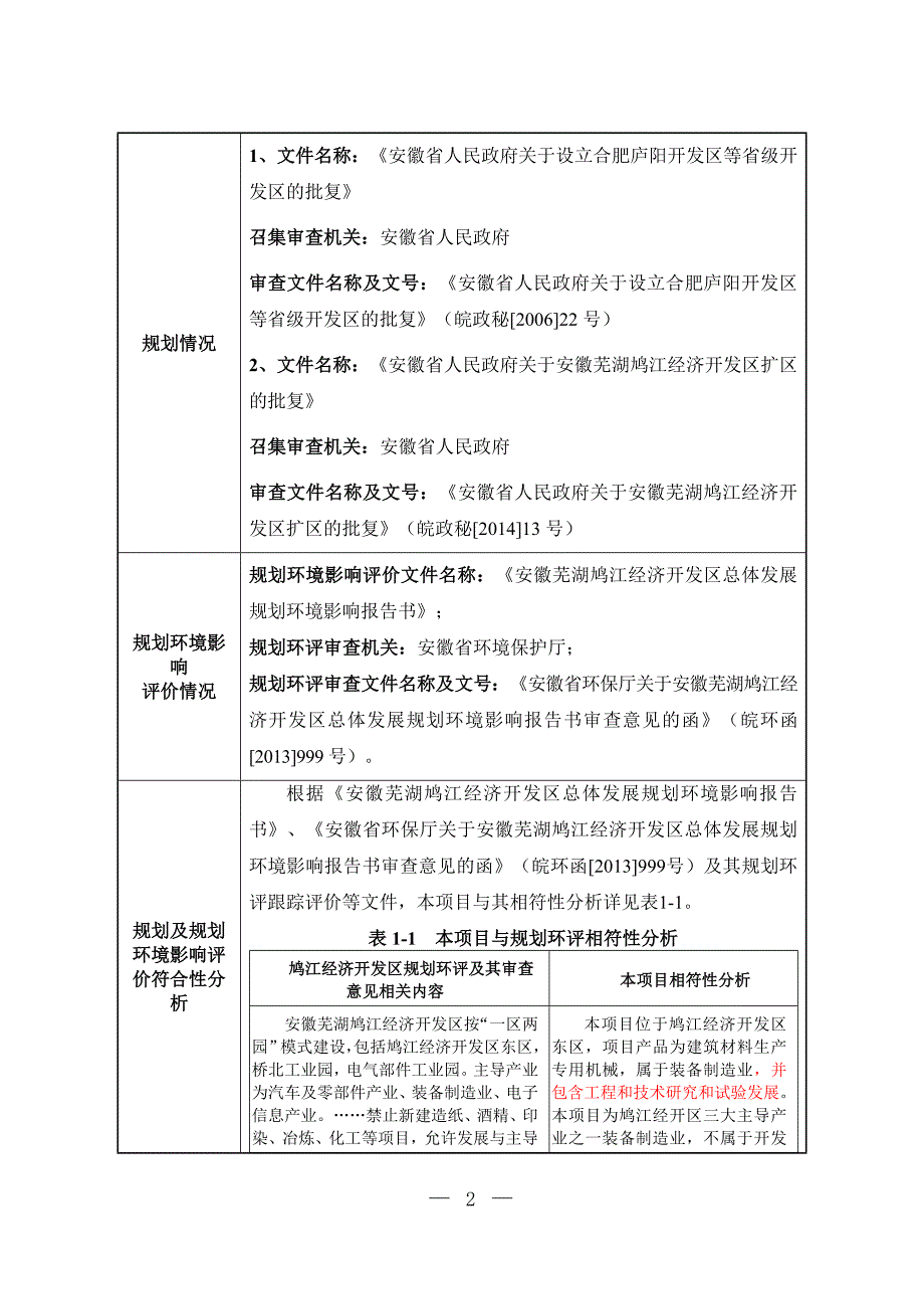 芜湖市德明绝热科技有限公司军转民用绝热新材料自动化生产线项目环境影响报告表.doc_第3页