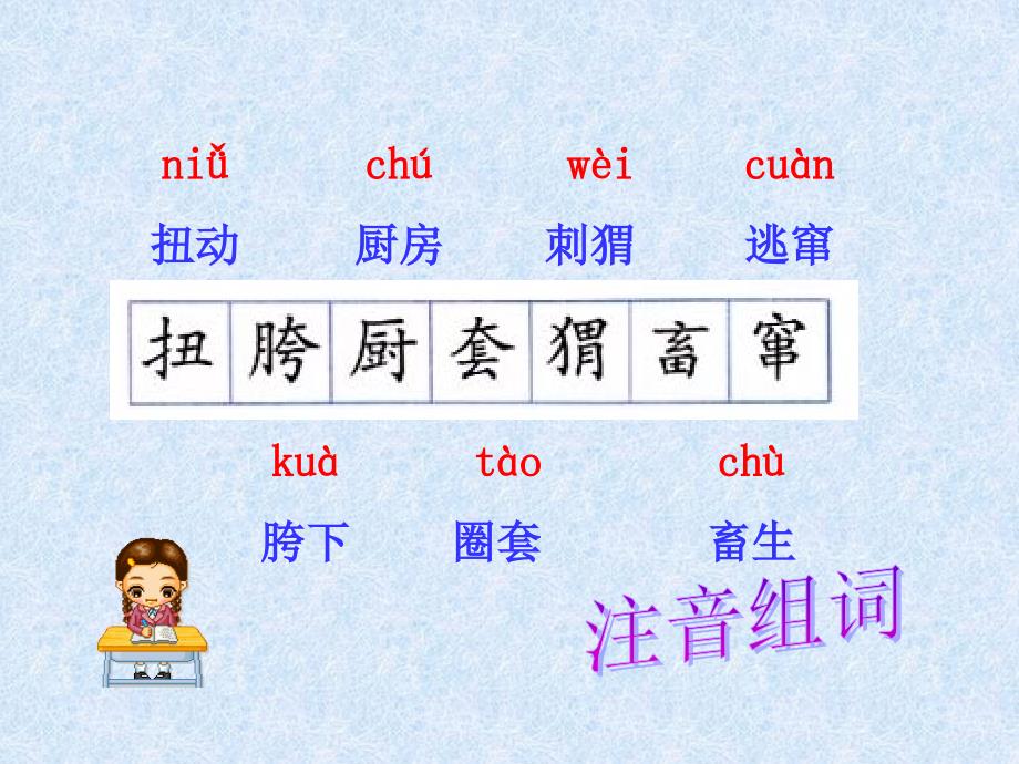 六年级语文第一课时课件_第4页