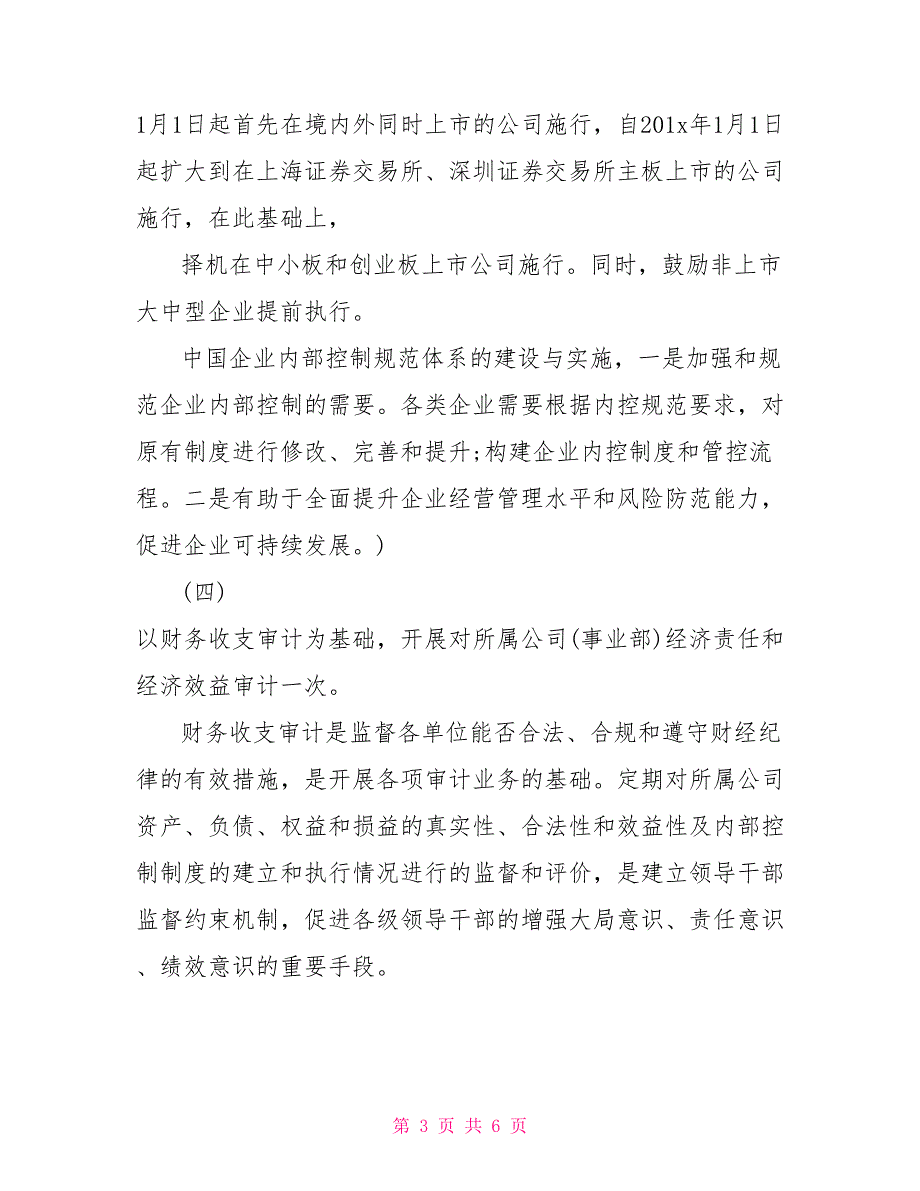 2022内部审计工作计划模板怎么写_第3页