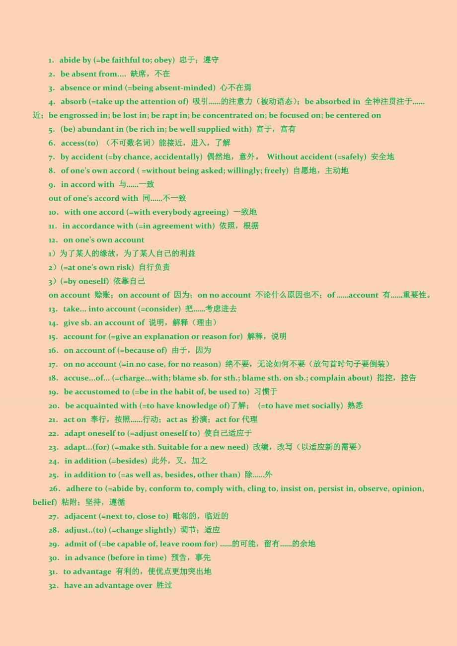 2015职称英语考试750个常考高频词汇精心整理版_第1页